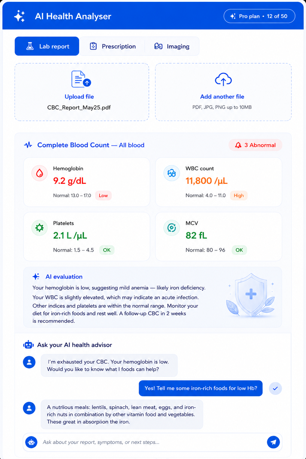 AI Health Analyser