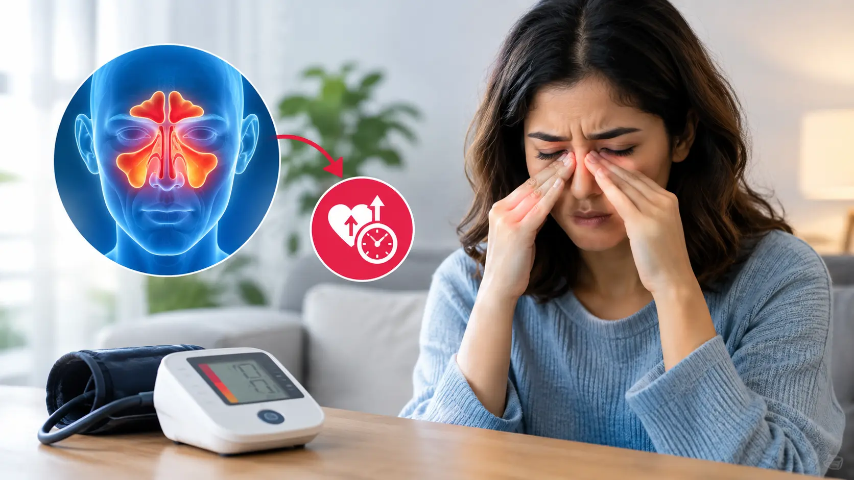 Can a Sinus Infection Raise Your Blood Pressure